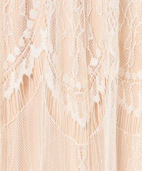 Another Edition（アナザーエディション）の「レースロングスカート/AEFC LACE LONG SK◆（スカート・レディース・ピンク/オリーブ・フリー）」の5枚目の写真
