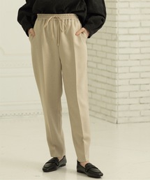 OPAQUE.CLIP | ≪SS-LLsize≫ イージーテーパードパンツ/メランジツイル【ストレッチ/イージーケア/洗濯機洗い可】(その他パンツ)