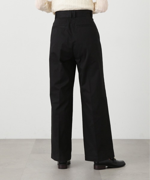 N.（N. Natural Beauty Basic）（エヌエヌナチュラルビューティーベーシック）の「【S Size Line】◆ストレートタックパンツ（スラックス・レディース・ブラック/ベージュ/チャコールグレー・SMALL/MEDIUM）」の12枚目の写真