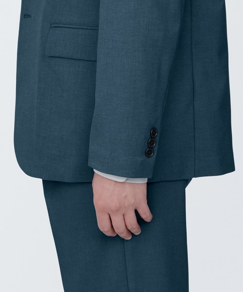 【セール】紳士 シワになりにくいストレッチジャケット（その他アウター）｜無印良品（ムジルシリョウヒン）