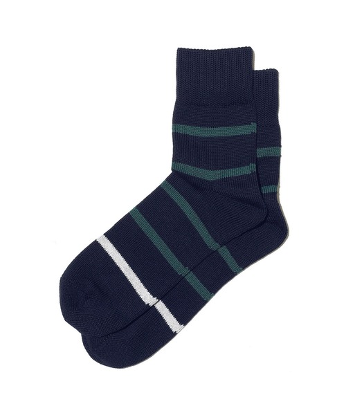 OBSCURE SOCKS(オブスキュア ソックス)の「OBSCURE SOCKS オブスキュアソックス BOUGAINVILLEA Men’s ブーゲンビリア メンズ 靴下 25~28cm(ソックス/靴下・メンズ・レッド/アイボリー/ブルー/ネイビー・FREE)」の3枚目の写真