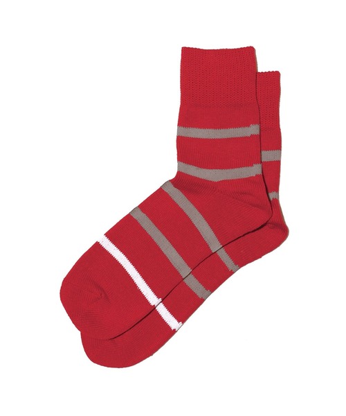 OBSCURE SOCKS(オブスキュア ソックス)の「OBSCURE SOCKS オブスキュアソックス BOUGAINVILLEA Men’s ブーゲンビリア メンズ 靴下 25~28cm(ソックス/靴下・メンズ・レッド/アイボリー/ブルー/ネイビー・FREE)」の7枚目の写真