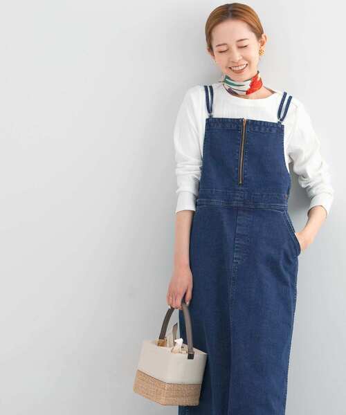 URBAN RESEARCH ROSSO WOMEN（アーバンリサーチ　ロッソ）の「UVカットラウンドヘムテレコプルオーバー（Tシャツ/カットソー・レディース・ブラック/オフホワイト/ベージュ系その他・FREE）」の5枚目の写真