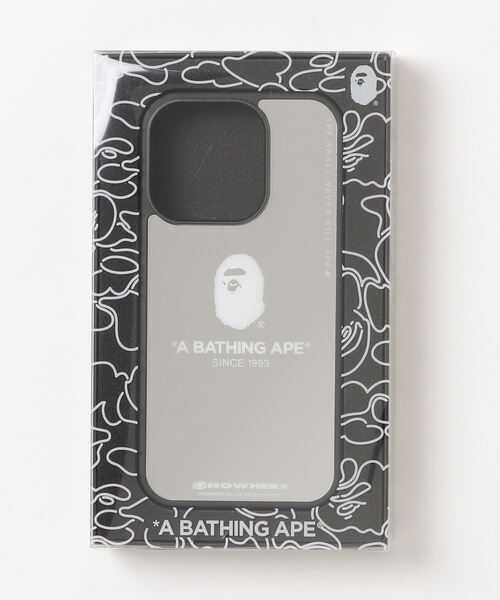 A BATHING APE（アベイシングエイプ）の「BAPEIRROR IPHONE 15 PRO CASE（スマホケース/カバー・メンズ・シルバー・FREE）」の3枚目の写真
