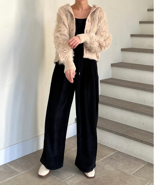 Olu.（オルドット）の「コーデュロイリボンパンツ（その他パンツ・レディース・ベージュ/ブラック/ホワイト・FREE）」の16枚目の写真