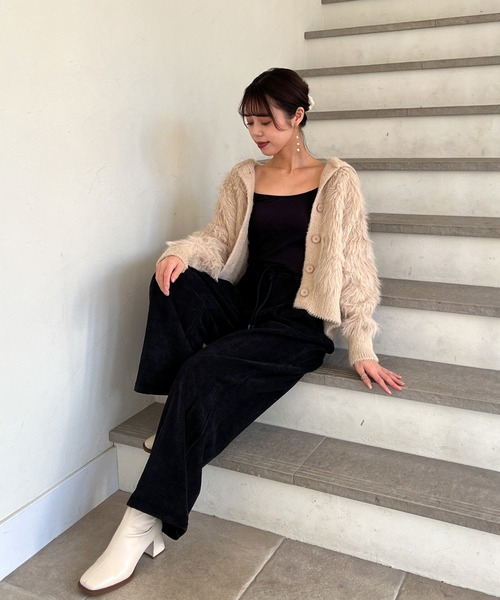 Olu.（オルドット）の「コーデュロイリボンパンツ（その他パンツ・レディース・ベージュ/ブラック/ホワイト・FREE）」の18枚目の写真