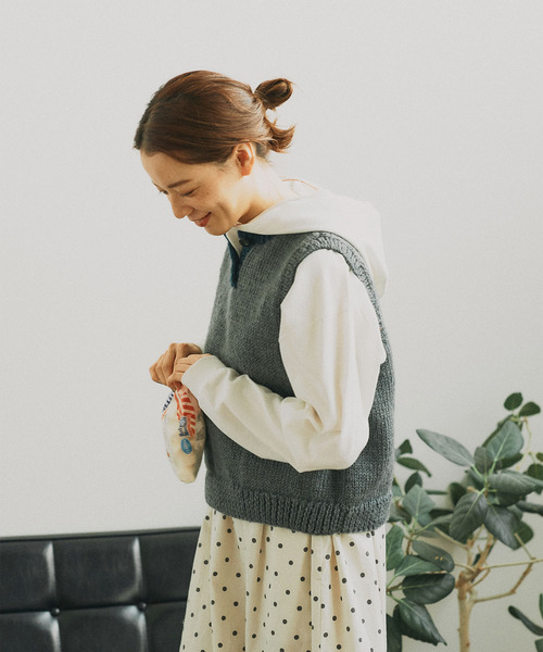 PAR ICI ベスト PAR ICI（パーリッシィ）の「コットンナイロンウェザー