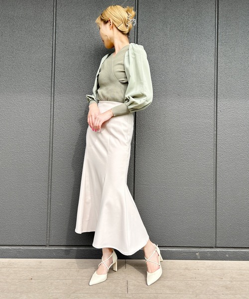 attagirl（アタガール）の「クロスストラップセパレートパンプス（パンプス・レディース・ブラック/アイボリー/シルバー系その他/ブラック系その他・LL/L/M/S）」の9枚目の写真