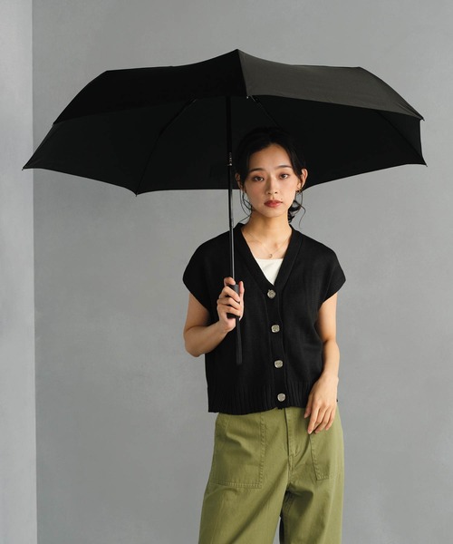 Wpc.（ダブリュピーシー）の「UNISEX AUTOMATIC FOLD 雨傘 折りたたみ 晴雨兼用 自動開閉 Wpc.（折りたたみ傘・メンズ・ネイビー/ベージュ/グリーン/ブラック/ブルーグレー/オフホワイト・FREE）」の20枚目の写真