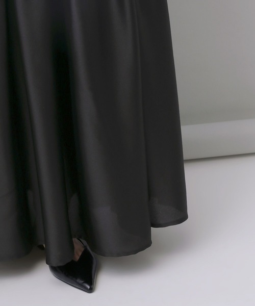 A part by(アパートバイ)の「タックプリーツスカート(スカート・レディース・ブラック/ライトブルー/アイボリー・SMALL/MEDIUM)」の6枚目の写真