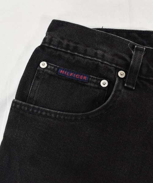 TOMMY HILFIGER（トミーヒルフィガー）の「【ヴィンテージ古着】90's TOMMY HILFIGER/トミーヒルフィガー ブラック デニムパンツ USA製（デニムパンツ・メンズ・ブラック・32）」の14枚目の写真