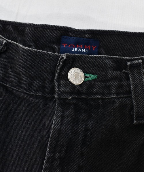 TOMMY HILFIGER（トミーヒルフィガー）の「【ヴィンテージ古着】90's TOMMY HILFIGER/トミーヒルフィガー ブラック デニムパンツ USA製（デニムパンツ・メンズ・ブラック・32）」の8枚目の写真