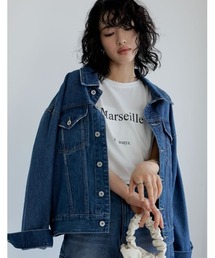 Re:EDIT | [神山まりあさん着用][2024SS COLLECTION]コットンデニムジャケット(デニムジャケット)