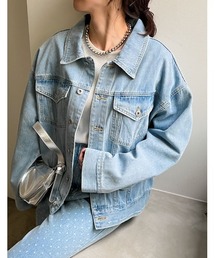 Re:EDIT | [神山まりあさん着用][2024SS COLLECTION]コットンデニムジャケット(デニムジャケット)