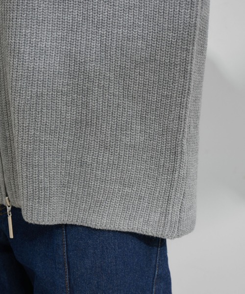 VIS（ビス）の「【EC/一部店舗限定】Wジップニットベスト（ベスト・レディース・ブラック/グレー/キナリ・FREE）」の17枚目の写真