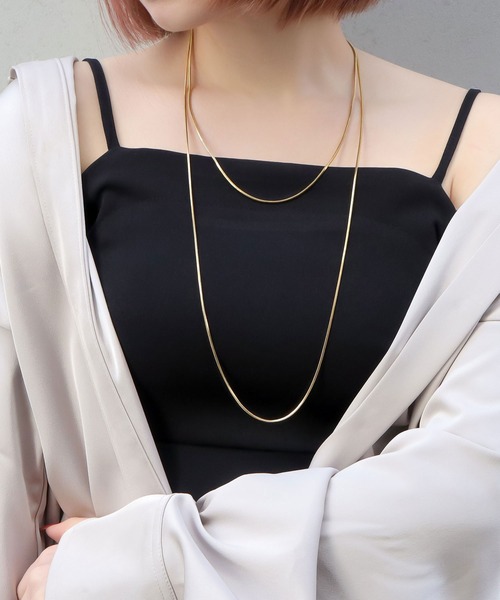 blackdia ocean ロングスネークチェーンネックレス（ネックレス