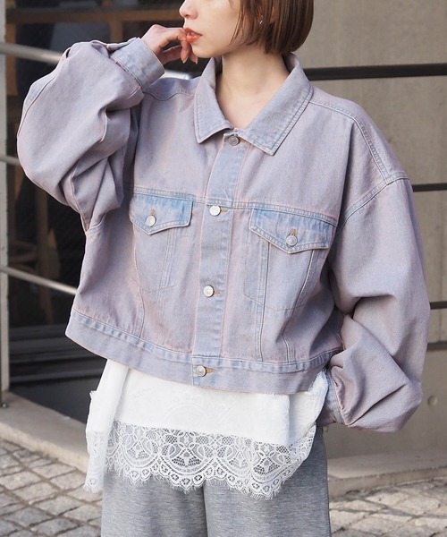 デニムジャケット（ピンク系）一覧 - WEAR