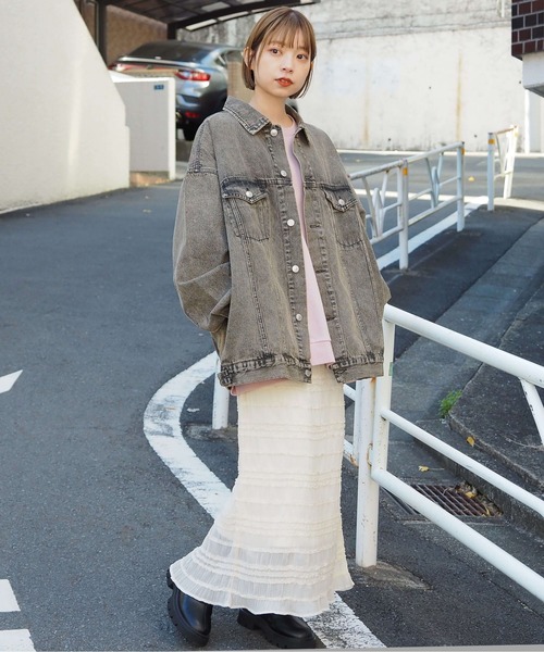 【美品】【最終セール】スタジャン＆デニムセットアップ　PCTOKYO Msize 美品】【最終セール】スタジャン＆デニムセットアップ PCTOKYO