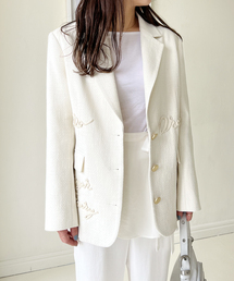 ロープ刺繍オーバージャケット