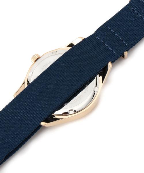 BEAUTY&YOUTH UNITED ARROWS（ビューティーアンドユースユナイテッドアローズ）の「BY ミリタリー ナイロン ベルト ウォッチ ◆（アナログ腕時計・メンズ・オフホワイト/ブラック/ネイビー・フリー）」の11枚目の写真