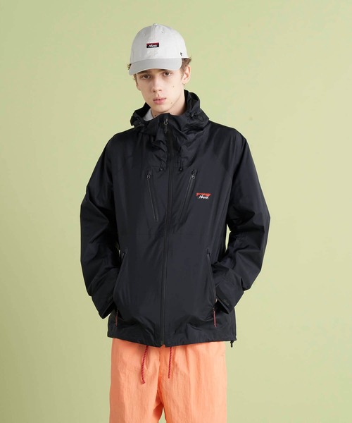 NANGA(ナンガ)の「AURORA TEX 2.5LAYER TREK SHELL PARKA/オーロラテックス 2.5レイヤー トレックシェルパーカー(ナイロンジャケット・メンズ・ブラック/カーキ・M/L/XL/S)」の9枚目の写真