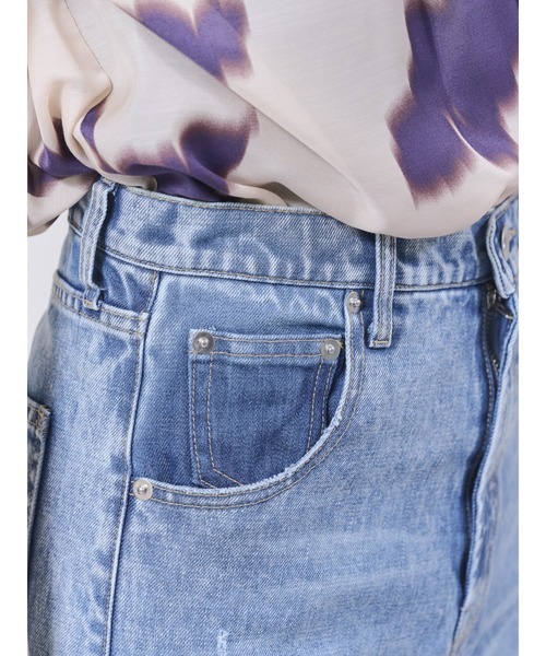 DOLLUPOOPS（ドールアップウップス）の「カーヴィーデニムパンツ（デニムパンツ・レディース・ブルー/ブラック・38）」の19枚目の写真