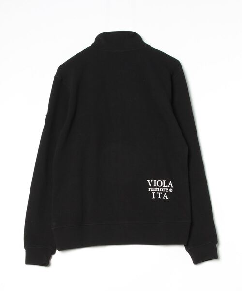 VIOLA(ヴィオラ)の「『VIOLA rumore/ヴィオラ ルモーレ』ジャガードロゴプリント入りフルジップ長袖ジャケット(ブルゾン・メンズ・オフホワイト/ブラック・M/XL/L)」の13枚目の写真