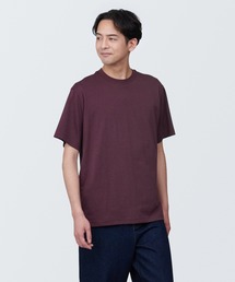 紳士　天竺編みクルーネック半袖Ｔシャツ