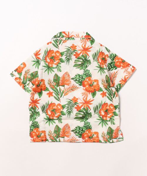 H.R. MARKET トロピカル柄 半袖シャツ セール】トロピカル柄半袖シャツ（Tシャツ/カットソー）｜DILASH