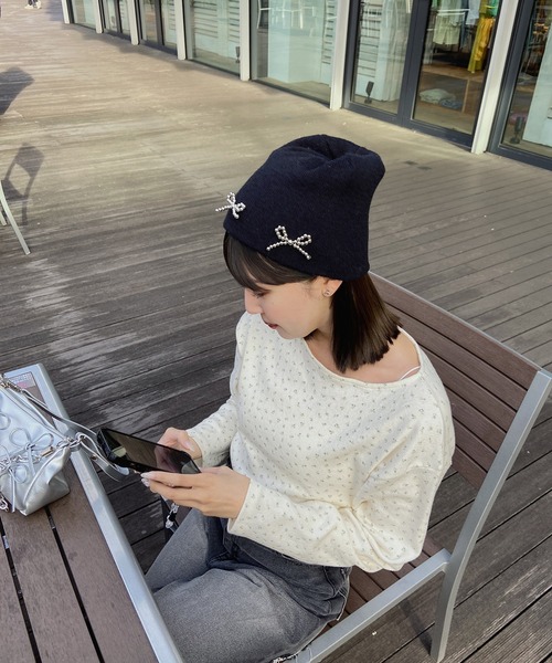 RiLi(リリ)の「手放せないコンパクトロンT【RL】(Tシャツ/カットソー・レディース・その他1/その他2/ホワイト/レッド・FREE)」の16枚目の写真