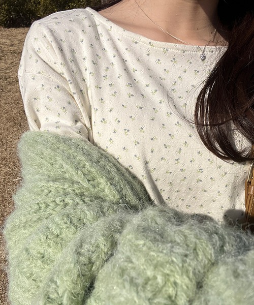 RiLi(リリ)の「手放せないコンパクトロンT【RL】(Tシャツ/カットソー・レディース・その他1/その他2/ホワイト/レッド・FREE)」の10枚目の写真