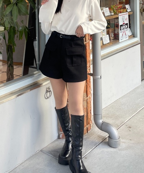 RiLi(リリ)の「手放せないコンパクトロンT【RL】(Tシャツ/カットソー・レディース・その他1/その他2/ホワイト/レッド・FREE)」の7枚目の写真