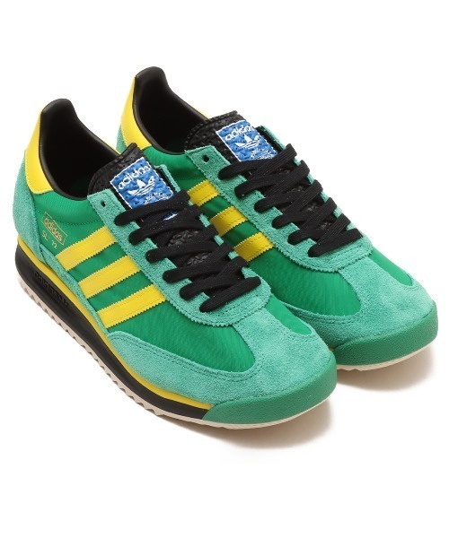 adidas（アディダス）の「adidas SL 72 RS / アディダス エスエル 72 リシェイプ（スニーカー・メンズ・ブルー/グリーン・23.5cm/24.0cm/24.5cm/25.0cm/26.0cm/26.5cm/27.0cm/27.5cm/28.0cm/28.5cm/23.0cm/29.0cm/25.5cm）」の2枚目の写真