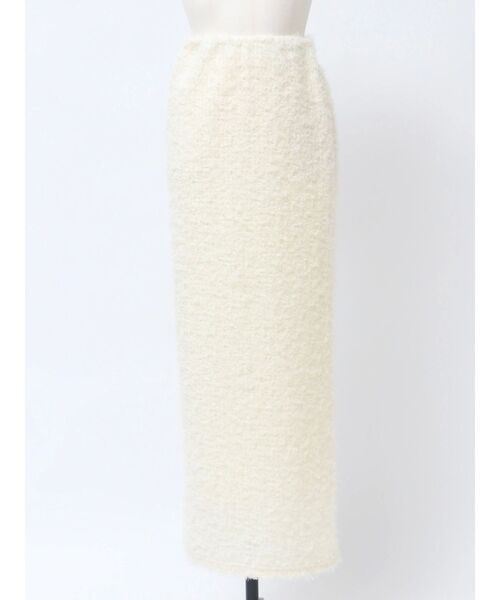 VEQUM(VEQUM)の「【VEQUM】FLUFFY MAXI SKIRT(スカート・レディース・アイボリー/ブラック/グレー・SMALL/MEDIUM)」の4枚目の写真