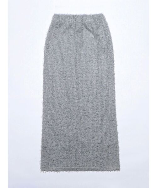 VEQUM(VEQUM)の「【VEQUM】FLUFFY MAXI SKIRT(スカート・レディース・アイボリー/ブラック/グレー・SMALL/MEDIUM)」の3枚目の写真
