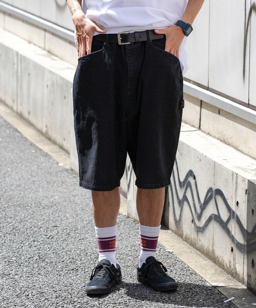RVCA(ルーカ)の「RVCA メンズ CLUTCH DENIM SHORTS ウォークパンツ/ショートパンツ 【2024年春夏モデル】/ルーカデニムパンツ(デニムパンツ・メンズ・ブラック/ブルー・X-LARGE/SMALL/MEDIUM/LARGE)」の5枚目の写真