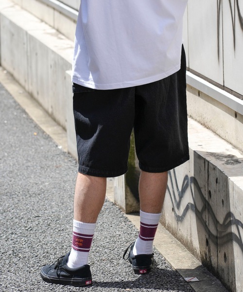 RVCA(ルーカ)の「RVCA メンズ CLUTCH DENIM SHORTS ウォークパンツ/ショートパンツ 【2024年春夏モデル】/ルーカデニムパンツ(デニムパンツ・メンズ・ブラック/ブルー・X-LARGE/SMALL/MEDIUM/LARGE)」の7枚目の写真