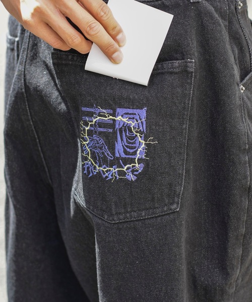 RVCA(ルーカ)の「RVCA メンズ CLUTCH DENIM SHORTS ウォークパンツ/ショートパンツ 【2024年春夏モデル】/ルーカデニムパンツ(デニムパンツ・メンズ・ブラック/ブルー・X-LARGE/SMALL/MEDIUM/LARGE)」の12枚目の写真