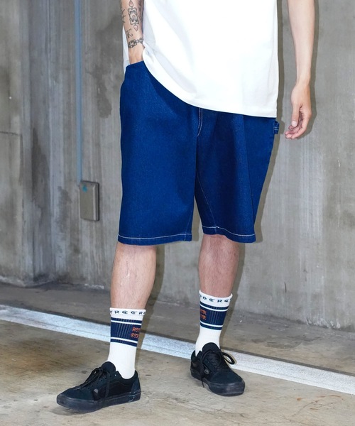 RVCA(ルーカ)の「RVCA メンズ CLUTCH DENIM SHORTS ウォークパンツ/ショートパンツ 【2024年春夏モデル】/ルーカデニムパンツ(デニムパンツ・メンズ・ブラック/ブルー・X-LARGE/SMALL/MEDIUM/LARGE)」の17枚目の写真