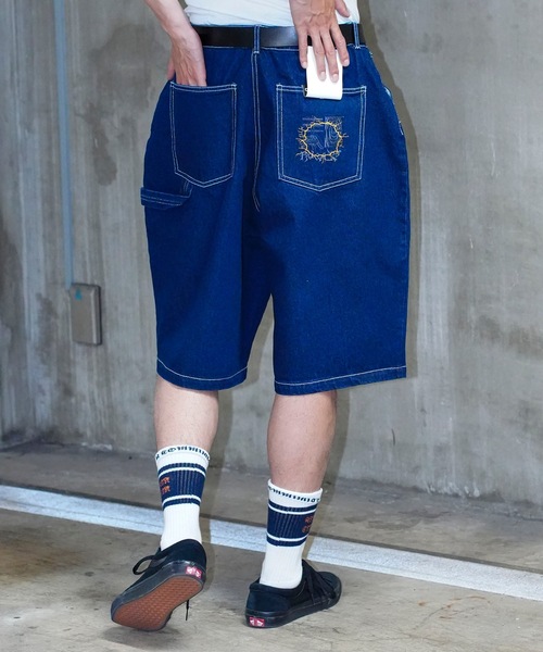RVCA(ルーカ)の「RVCA メンズ CLUTCH DENIM SHORTS ウォークパンツ/ショートパンツ 【2024年春夏モデル】/ルーカデニムパンツ(デニムパンツ・メンズ・ブラック/ブルー・X-LARGE/SMALL/MEDIUM/LARGE)」の18枚目の写真