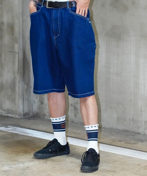 RVCA(ルーカ)の「RVCA メンズ CLUTCH DENIM SHORTS ウォークパンツ/ショートパンツ 【2024年春夏モデル】/ルーカデニムパンツ(デニムパンツ・メンズ・ブラック/ブルー・X-LARGE/SMALL/MEDIUM/LARGE)」の19枚目の写真