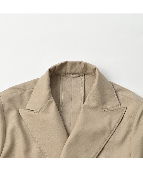 45R（フォーティファイブアール）の「サマーウールのジャケット WOMEN（テーラードジャケット・レディース・ベージュ・MEDIUM/LARGE）」の7枚目の写真