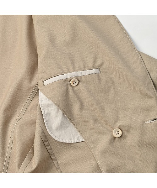 45R（フォーティファイブアール）の「サマーウールのジャケット WOMEN（テーラードジャケット・レディース・ベージュ・MEDIUM/LARGE）」の14枚目の写真