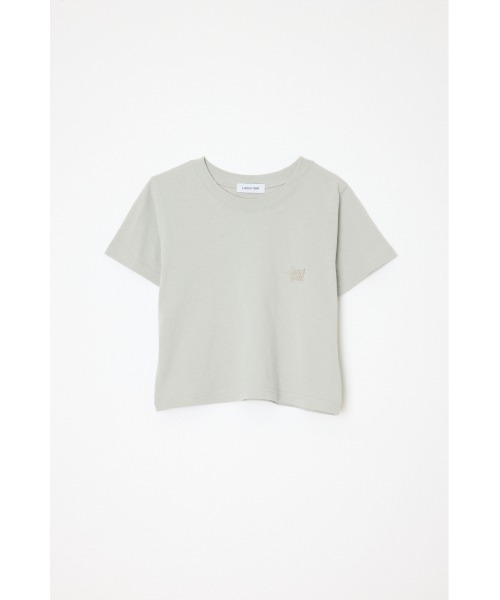 LAGUA GEM（ラグアジェム）の「LAGUA LOGO Tシャツ 24S（Tシャツ/カットソー・レディース・ホワイト/ライトグレー/ブラック/ライトピンク/ライトイエロー・X-SMALL/SMALL/MEDIUM）」の6枚目の写真