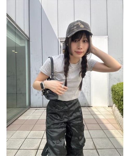 LAGUA GEM（ラグアジェム）の「LAGUA LOGO Tシャツ 24S（Tシャツ/カットソー・レディース・ホワイト/ライトグレー/ブラック/ライトピンク/ライトイエロー・X-SMALL/SMALL/MEDIUM）」の8枚目の写真