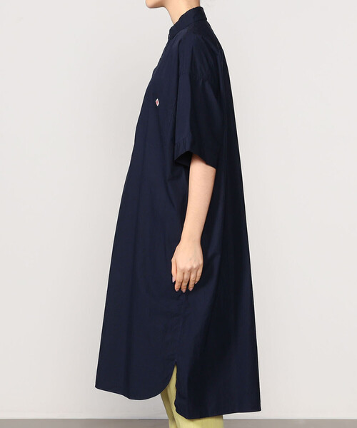 DANTON（ダントン）の「DANTON | コットン 半袖シャツワンピース