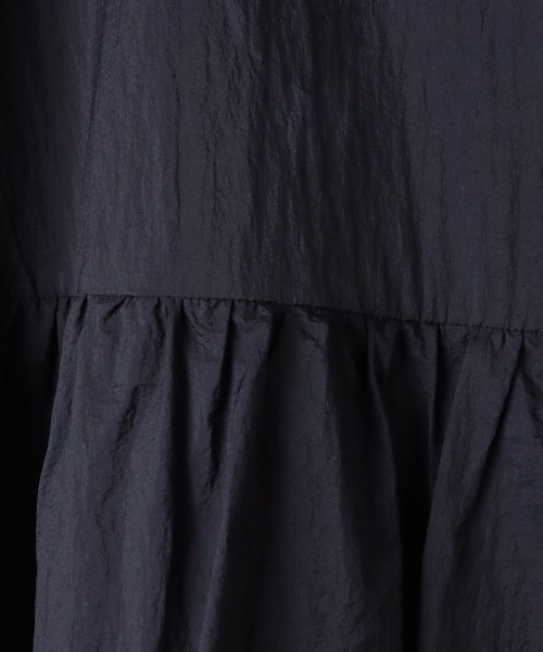 ketty(ケティ)の「シアーオーガンジーペプラムチュニック ≪洗濯機で洗える≫(シャツ/ブラウス・レディース・オフホワイト/ブルー/ネイビー/イエロー・M)」の14枚目の写真
