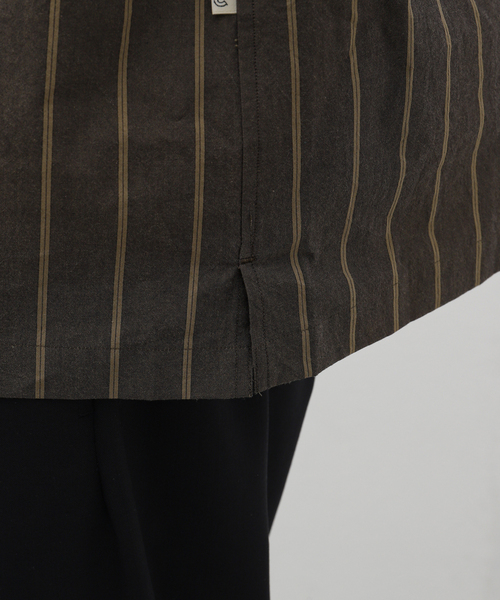 COLONY CLOTHING（コロニークロージング）の「COLONY CLOTHING (コロニークロージング) African P/O Shirts SH05/AFRICANP/O（シャツ/ブラウス・メンズ・ブラウン系その他・48/46/44）」の12枚目の写真