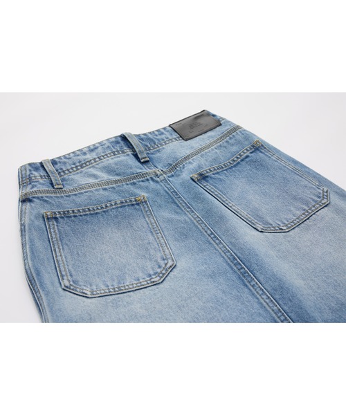 ELOOPS（イーループス）の「【ELOOPS】フロントボタンデニムミディスカート（デニムスカート・レディース・ブルー・M/S/L）」の22枚目の写真