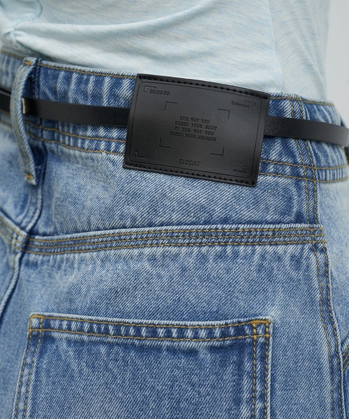 ELOOPS（イーループス）の「【ELOOPS】フロントボタンデニムミディスカート（デニムスカート・レディース・ブルー・M/S/L）」の18枚目の写真